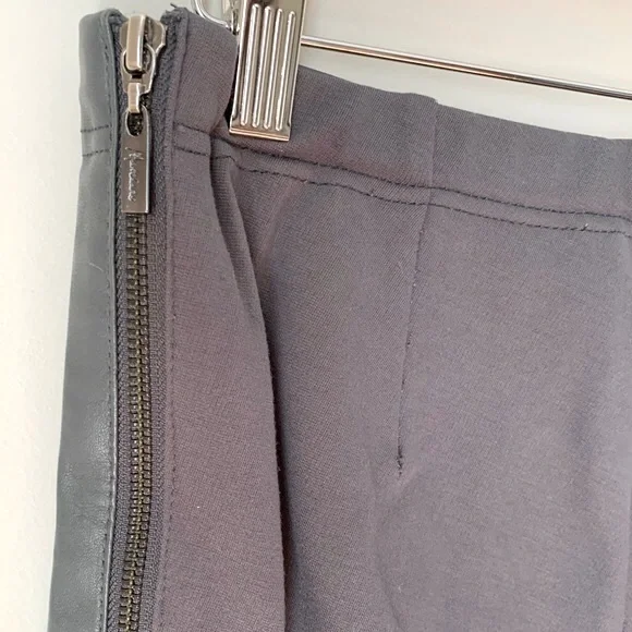 Guess by Marciano size 8 grey lamb leather leggings - Picture 7 of 14